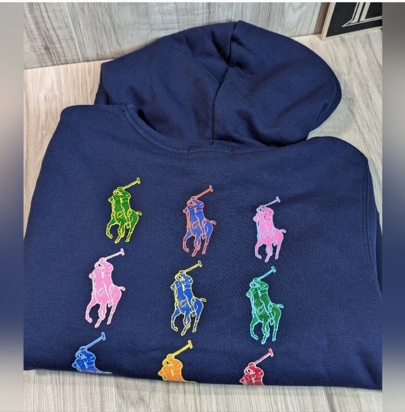 Boy's Polo Ralph Lauren Pony Sweatshirt Size 10/12 Tags Attached - Picture 3 of 9